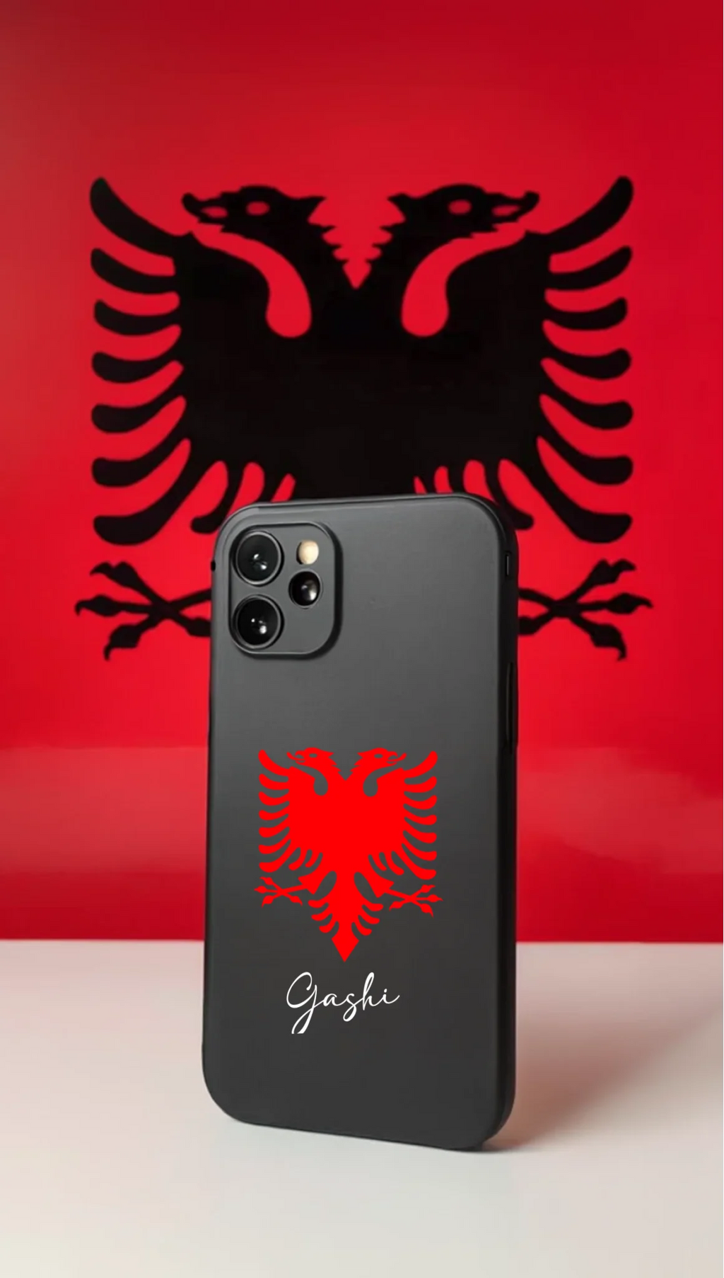 Gen4 ich brauche ein produkt foto von der handyhülle im hontergrund albanischer adler  1333167436