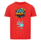 Bester Papa oder Beste Mama Premium Unisex T-Shirt mit Kindernamen