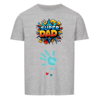 Bester Papa oder Beste Mama Premium Unisex T-Shirt mit Kindernamen