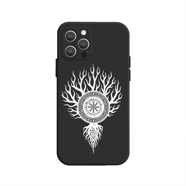 Baum des Lebens Vegvisir Magische Handyhülle