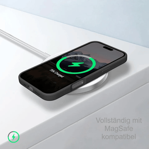 Footer Design 2x Pärchen Handyhüllen mit Initialen Gravur Schwarz - Idlords