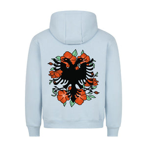 HigherBlanks Premium Hoodie mit Albanischem Adler Back Print - Idlords