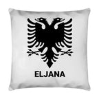 Kissen Albanischer Adler mit Wunschname 40x40cm - Idlords