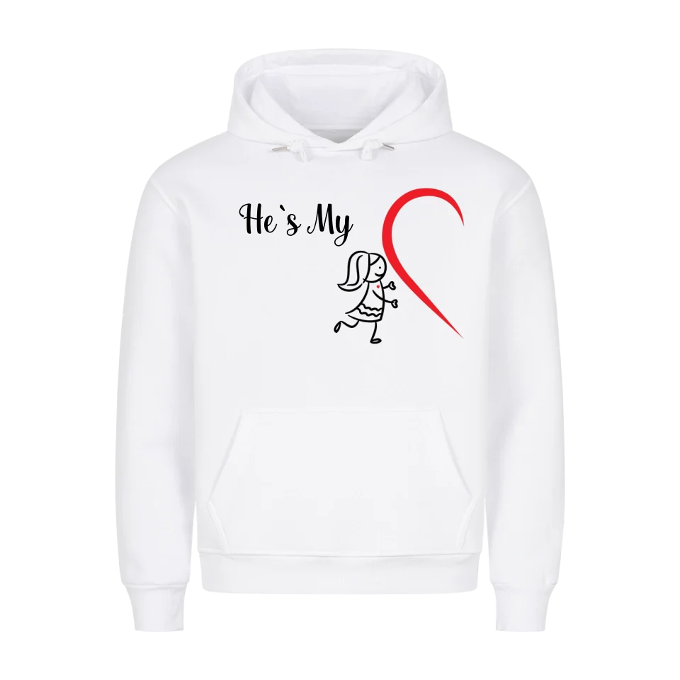 Premium Unisex Hoodie He`s My Love - Idlords
