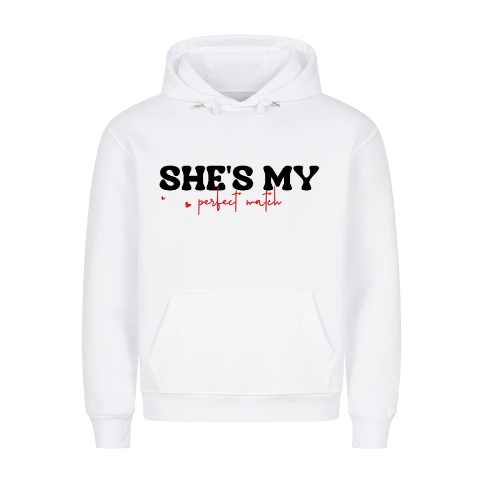 Premium Unisex Hoodie He`s My oder She´s My - Idlords