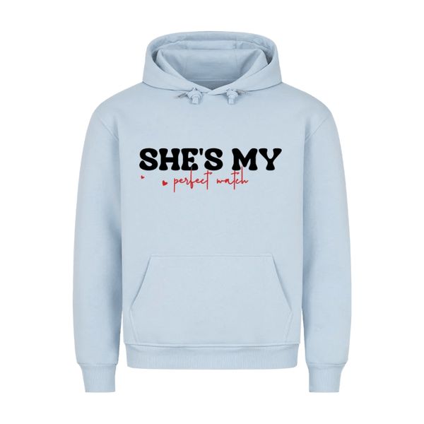Premium Unisex Hoodie He`s My oder She´s My - Idlords