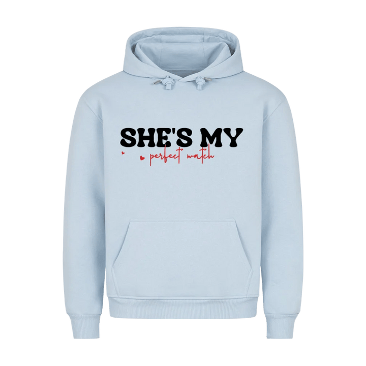 Premium Unisex Hoodie He`s My oder She´s My - Idlords