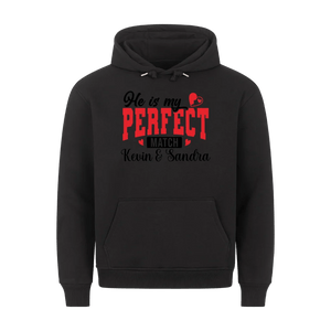 Premium Unisex Hoodie He´s my perfect match - Idlords