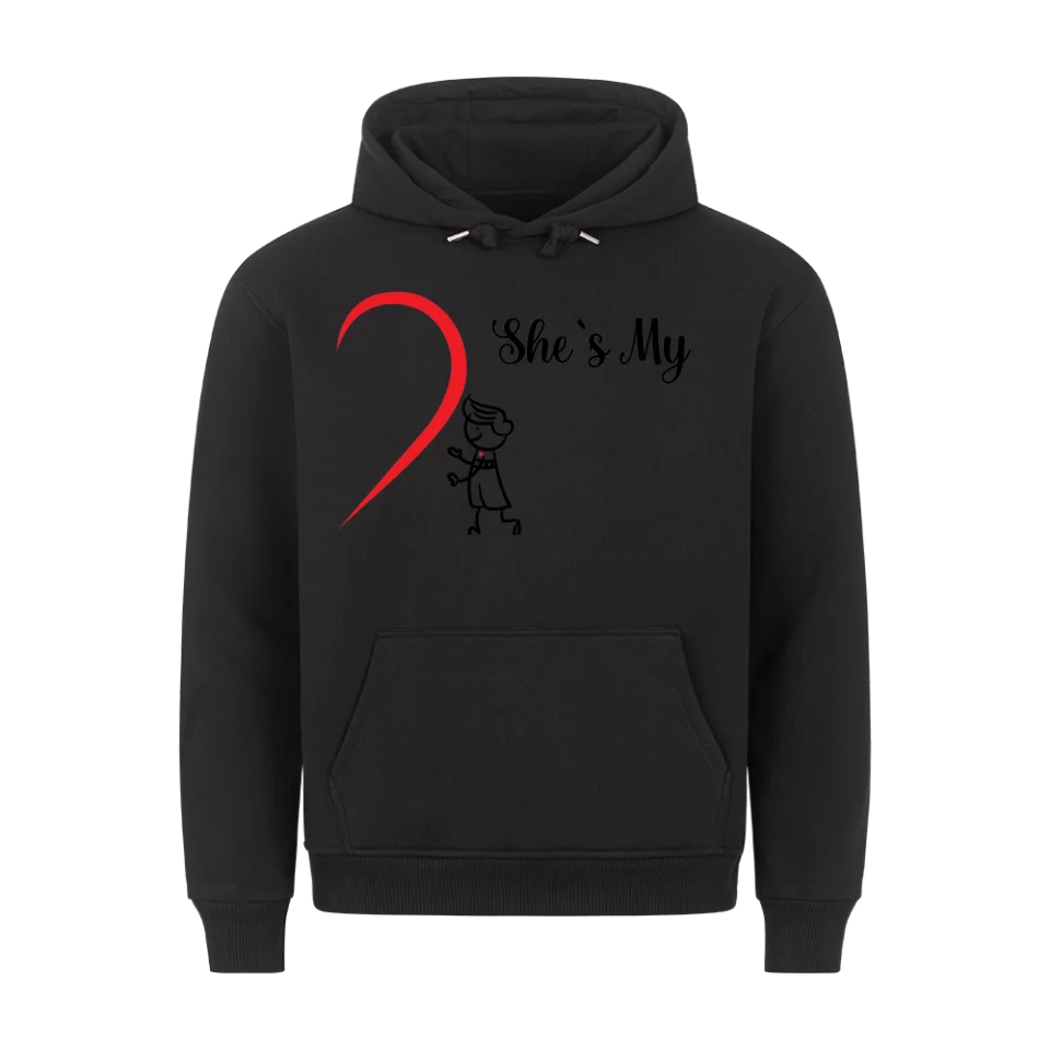 Premium Unisex Hoodie She´s My Love - Idlords