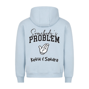 Premium Unisex Hoodie Somebodys Problem 😂 Lachen als Liebesbeweis! - Idlords