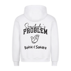 Premium Unisex Hoodie Somebodys Problem 😂 Lachen als Liebesbeweis! - Idlords