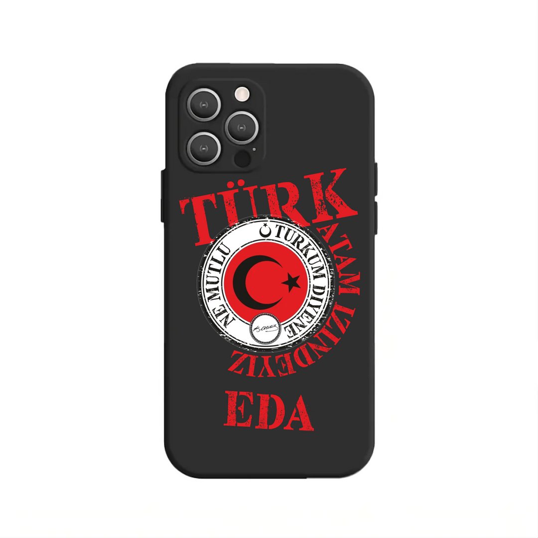 handyhülle mit türkischer flagge - türkische flagge - türkei - türkisch - türkei geschenk - türk - türküm - atatürk - ataturk - tükei land